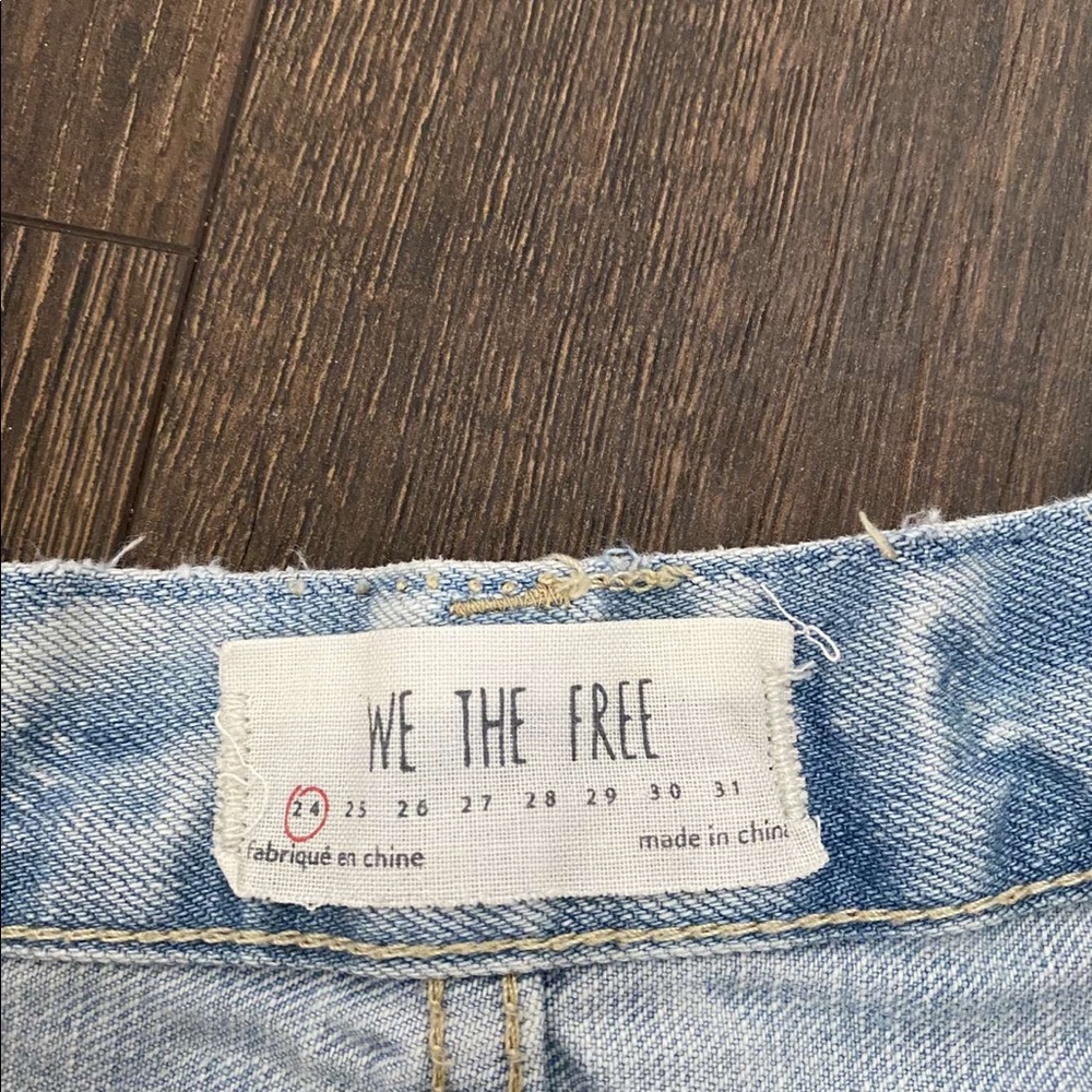 Free people jean shorts. - Picture 3 of 3